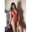 Camisola em Cetim Gloss RENDA, FITAS E STRASS - 4026 - PRETO - Garota Veneno