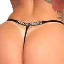 Calcinha ME CHUPA - Sensual com Escrita Brilha no Escuro - VERMELHA