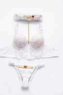 Conjunto Sensual White Desire